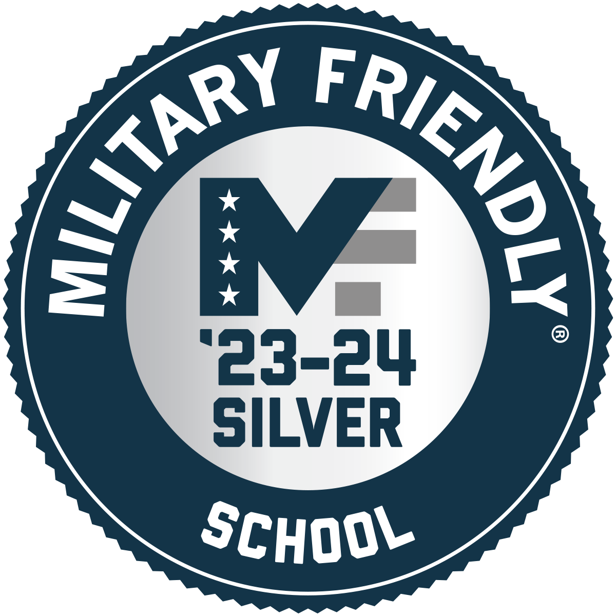 Military friendly school seal