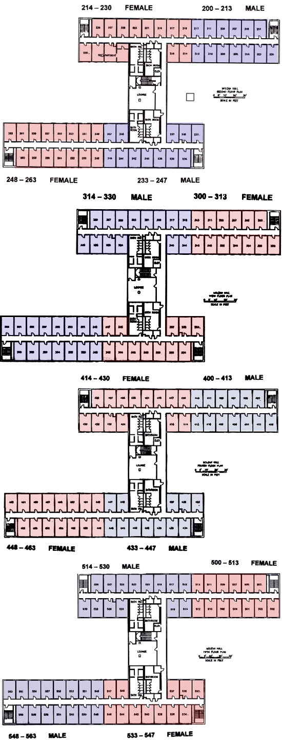 Shippensburg University Mclean Floor Plans