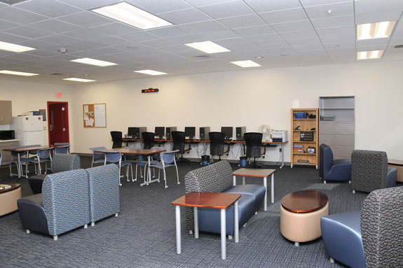 Graduate Student/Non-Traditional Student Lounge interior