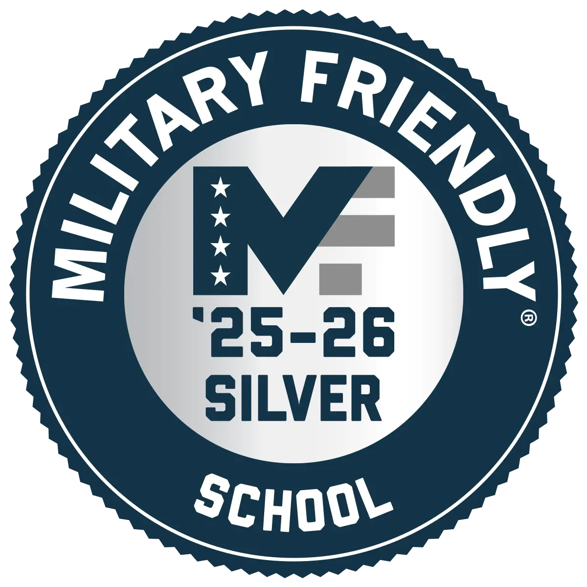 Shippensburg University is a Military Friendly® School for the 2025-2026 Military Friendly® Cycle. 