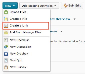 workingwithcontent create a link