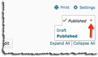 WorkingWithContent print settings