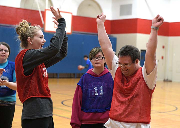 Inclusive Basketball at Shippensburg University