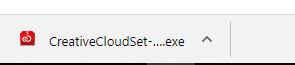 Creative Cloud downloaded file