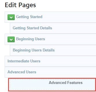 Hierarchy Advanced Features 2