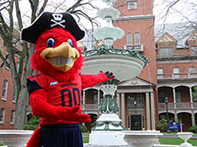 Big red and old main