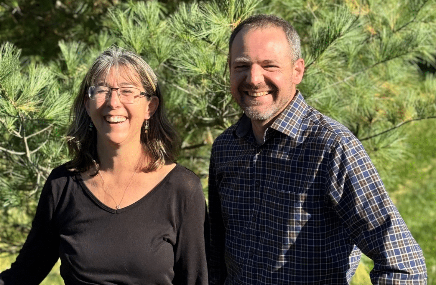 decorative: Holly and Nate