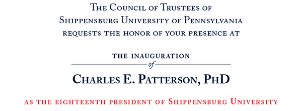 Council of trustees invites you to the Inauguration